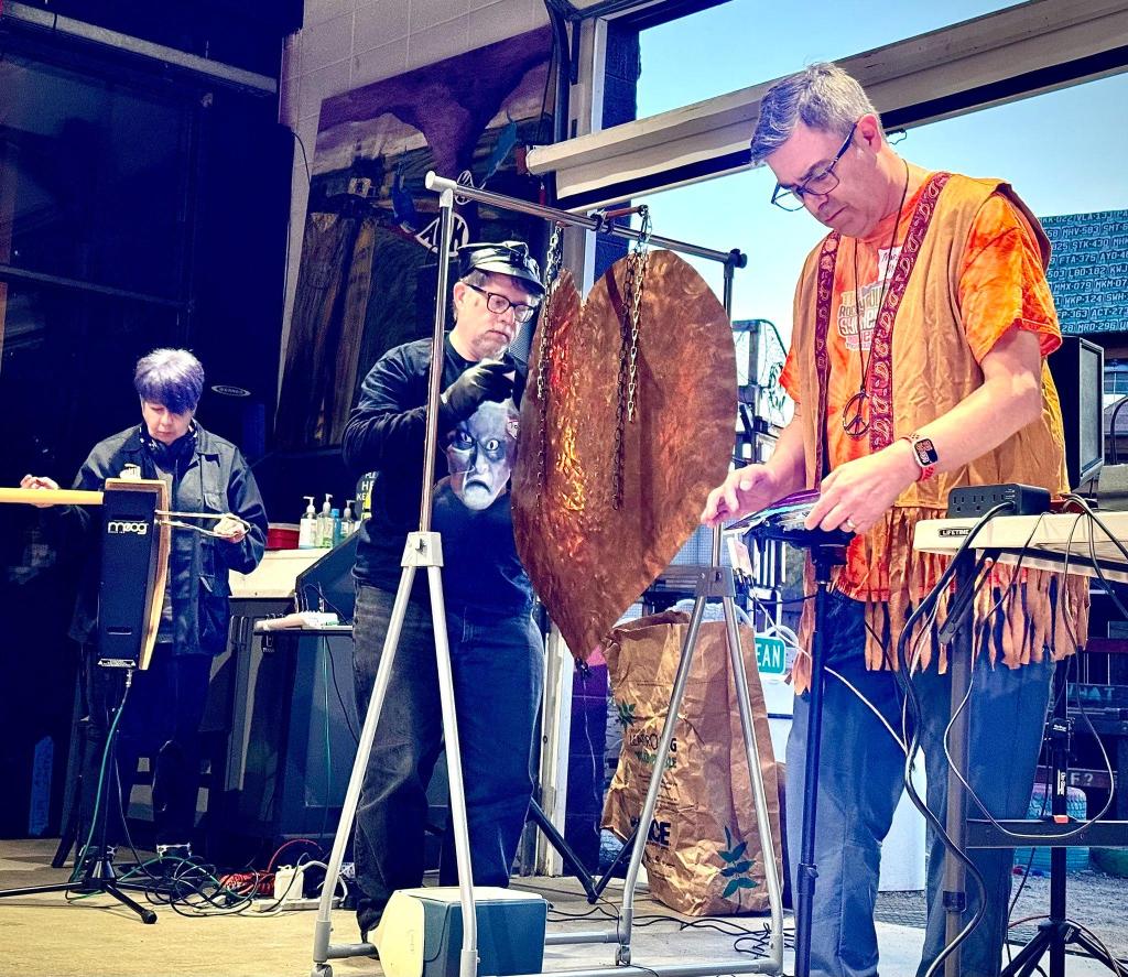 Carbon Dioxide Ensemble Halloween 2023 Concert Replay with Theremin, Synths, Copper Heart & Dry&nbsp;Ice