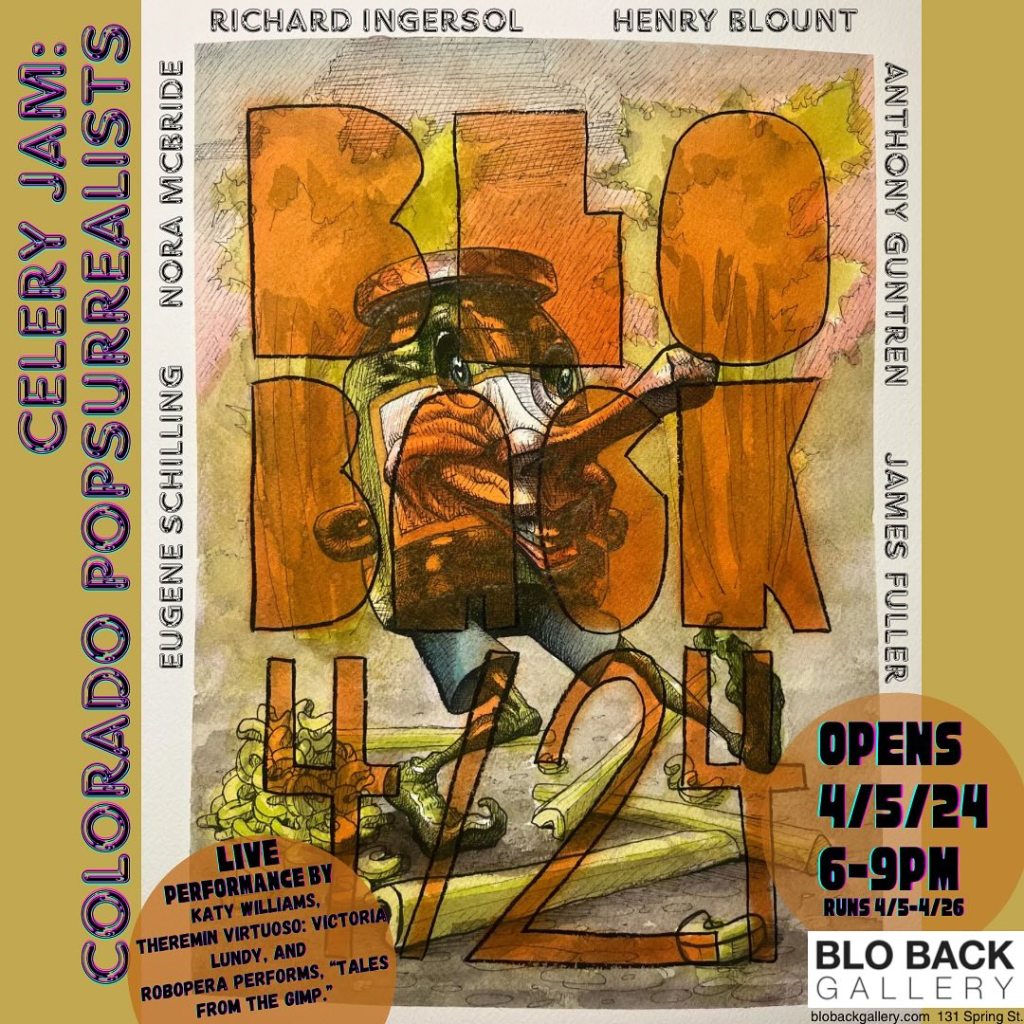 Solo Set in Pueblo — Blo Back Gallery, April&nbsp;5