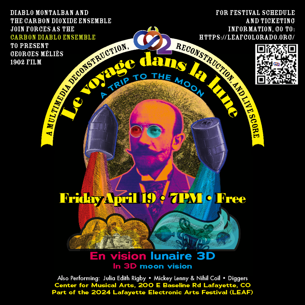 Carbon Dioxide Ensemble Presents “A Trip to the Moon” at Lafayette Electronic Music Festival April 19,&nbsp;2024